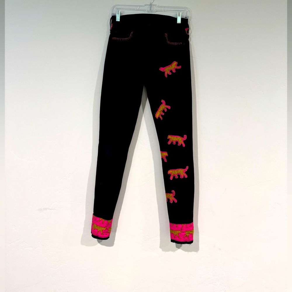 Rare one-of-a-kind Upcycled Blk Mother Jeans